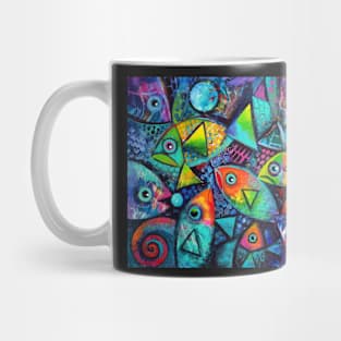 Hello fishies ( revised) Mug